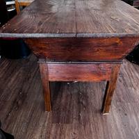 Madia Madia in noce e pioppo,piano alta ribalta.