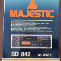SD 842 Majestic autoradio vintage