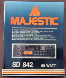 SD 842 Majestic autoradio vintage
