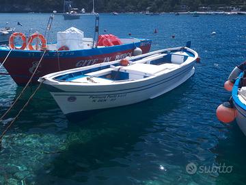 Gozzo in legno entrobordo diesel 40 CV