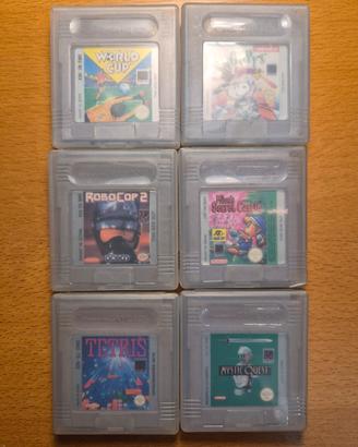 Lotto 6 Giochi Game Boy 