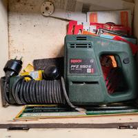 seghetto e levigatrice elettrici