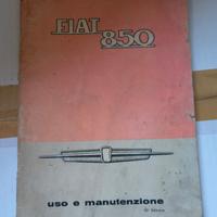 Libretto uso e manutenzione Fiat 850
