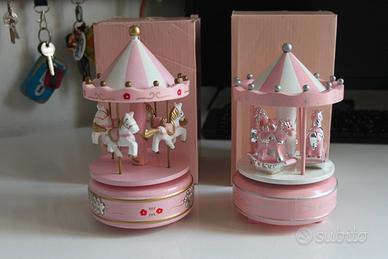 Giostrina Giostra Musicale Carosello Carillon