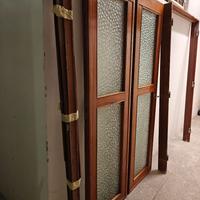 Porta a vetri doppia 2x60 cm