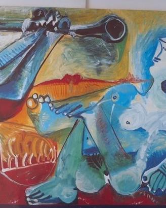 Locandina originale della mostra «Picasso: Passion