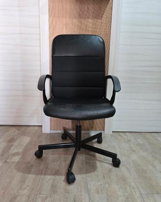 Sedia Ikea da ufficio/scrivania nera