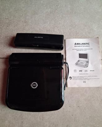 Majestic DVX 197
 Lettore DVD/MPEG4 portatile con