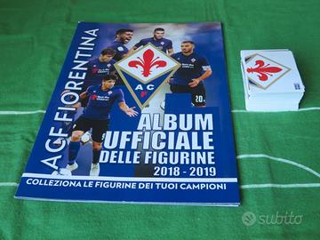 Album vuoto Fiorentina 2018 2019 + set figu 1-180