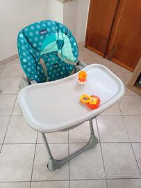 Seggiolone Chicco Polly Easy( fantasia Tucano)