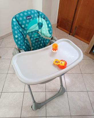 Seggiolone Chicco Polly Easy( fantasia Tucano)