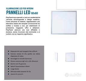 Pannelli LED 60x60