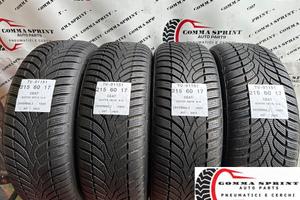 4 PNEUMATICI 215/60 R17 CEAT INVERNALI SEMINUOVE