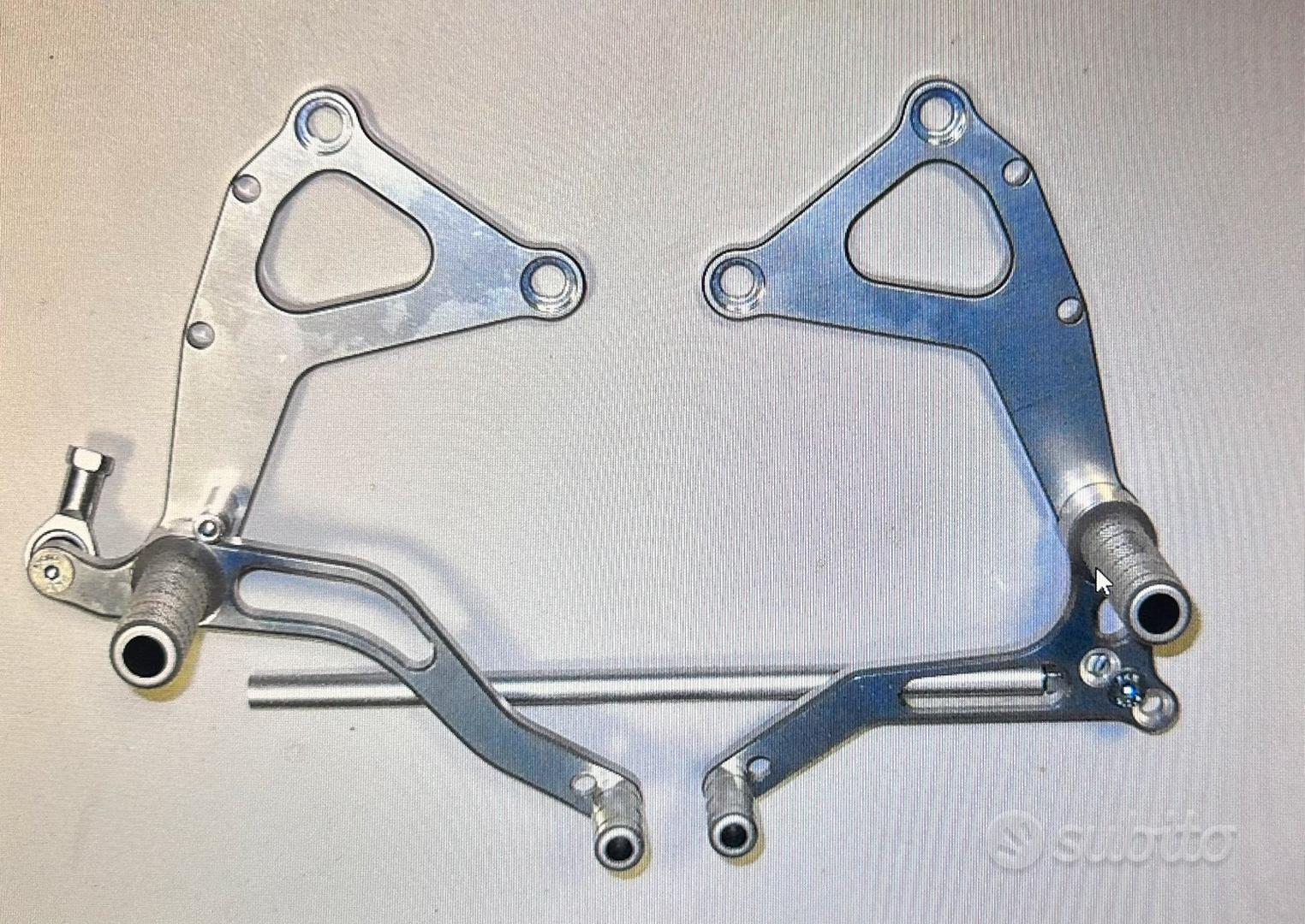 Leve Freno Moto In Alluminio CNC - Maniglia Parcheggio Regolabile Per