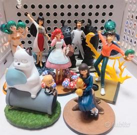 Set Gashapon Figure Lamù Anime Vintage 6 Box Japan