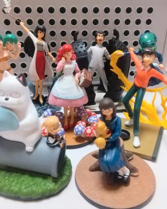 Set Gashapon Figure Lamù Anime Vintage 6 Box Japan