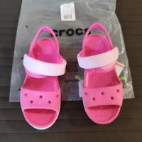 crocs sandali bambina rosa