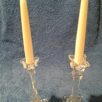 Candelieri in cristallo n'2 vecchi