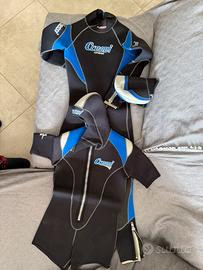 Muta subacquea Cressi Lontra 7 mm + Tronchetto 5 m