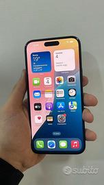 Apple iPhone 15 Plus black 128 GB - 8190