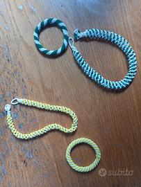 6 collane e 9 bracciali sudafricani