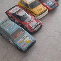 5 Macchinine vintage bburago scala 1:43
