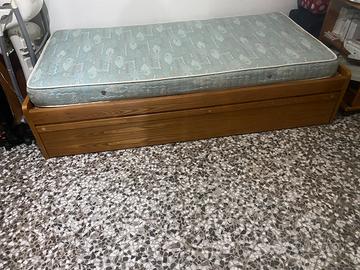 Coppia di letti singoli.