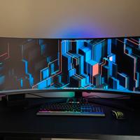 Monitor Samsung G9 57” Dual 4K 7680X2160 240Hz 1ms