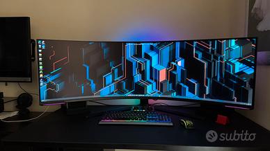 Monitor Samsung G9 57” Dual 4K 7680X2160 240Hz 1ms