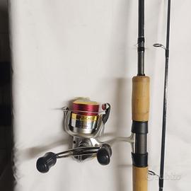 Canna spinning Shimano + mulinello Shimano 