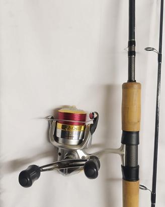 Canna spinning Shimano + mulinello Shimano 