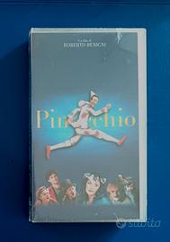 VHS Pinocchio di Roberto Benigni