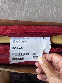 Cuscino Ikea Poang  Rosso Dansbo 