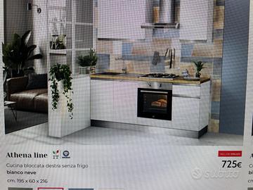 cucina blocco mobili