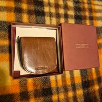 Porta monete in pelle.