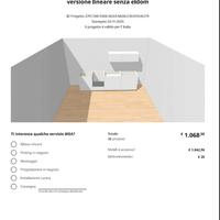 Cucina lineare VOXTORP