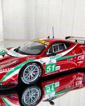 modellino Ferrari 458 Italia gt2 - prod, x edicola