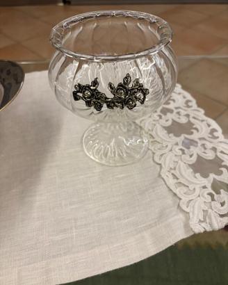 Porta cioccolatini in vetro