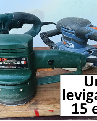 Levigatrice Orbitale, levigatrice rotorbitale e a