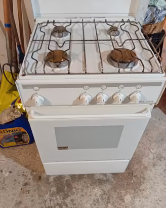 cucina 4 fuochi da 50 a metano 