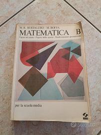 Libro "Matematica B" - Bertalero/Boffa - 1980