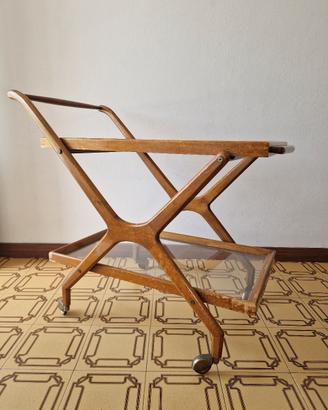 Carrello Vintage Cesare per Lacca Cassina Anni '50