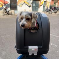 Trasportino cani e gatti per moto, auto e bici