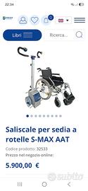 montascale per sedia a rotelle