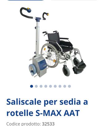 montascale per sedia a rotelle