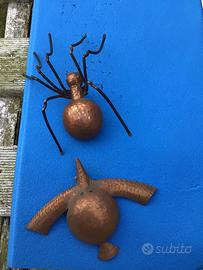 Animali in rame antichi