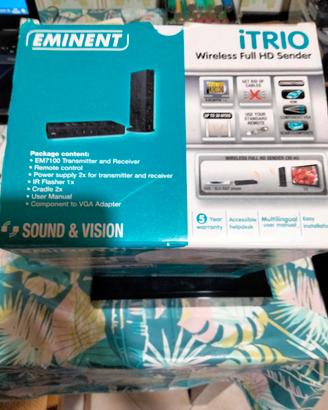 eminenti iTRIO trasmettitore audio video wireless