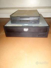 Lettore DVD + Floppy usati raramente