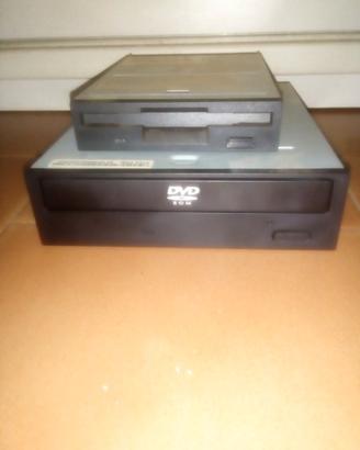 Lettore DVD + Floppy usati raramente