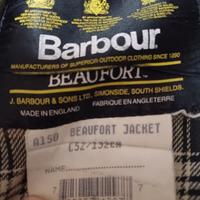 giaccone Barbour Beaufort XXL c52